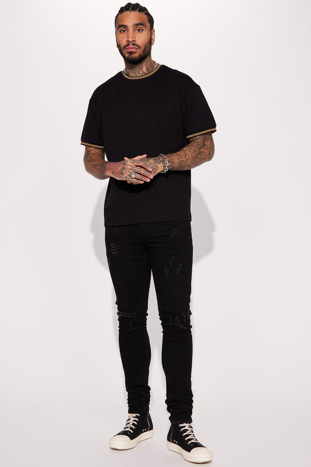 Pharaoh Short Sleeve Tee - Black image 3