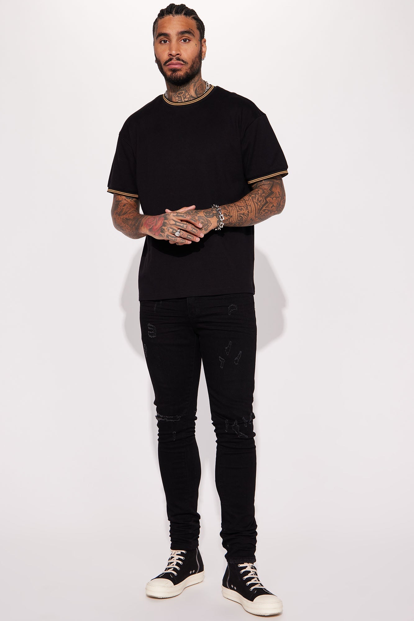 Pharaoh Short Sleeve Tee - Black image 3
