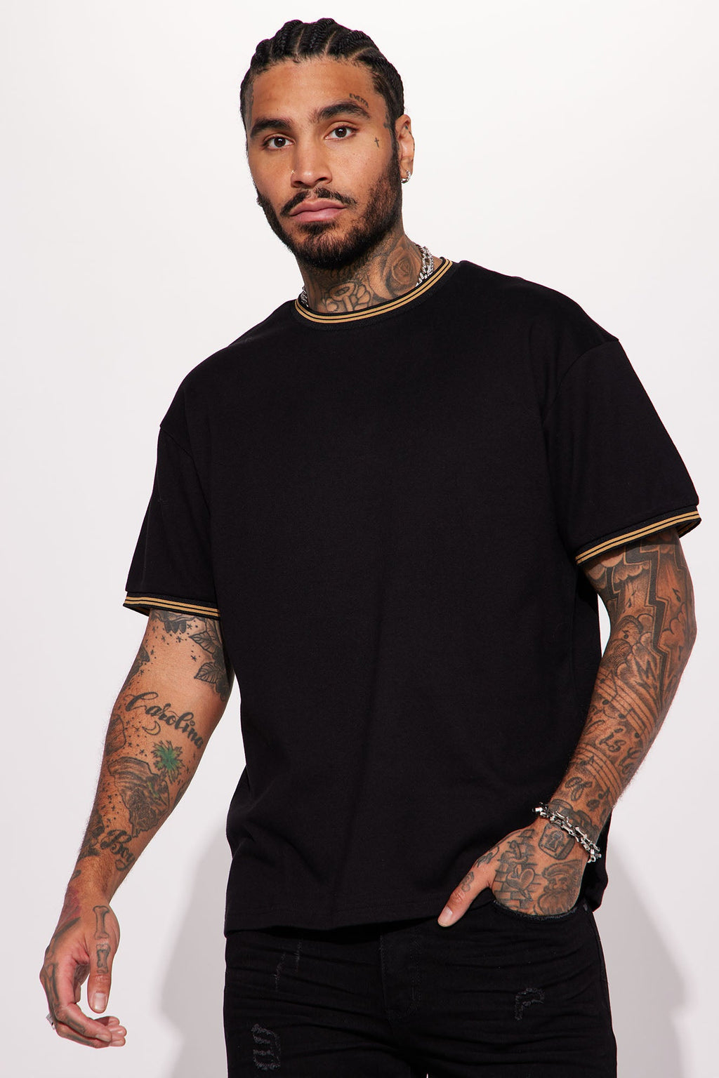 Pharaoh Short Sleeve Tee - Black image 1