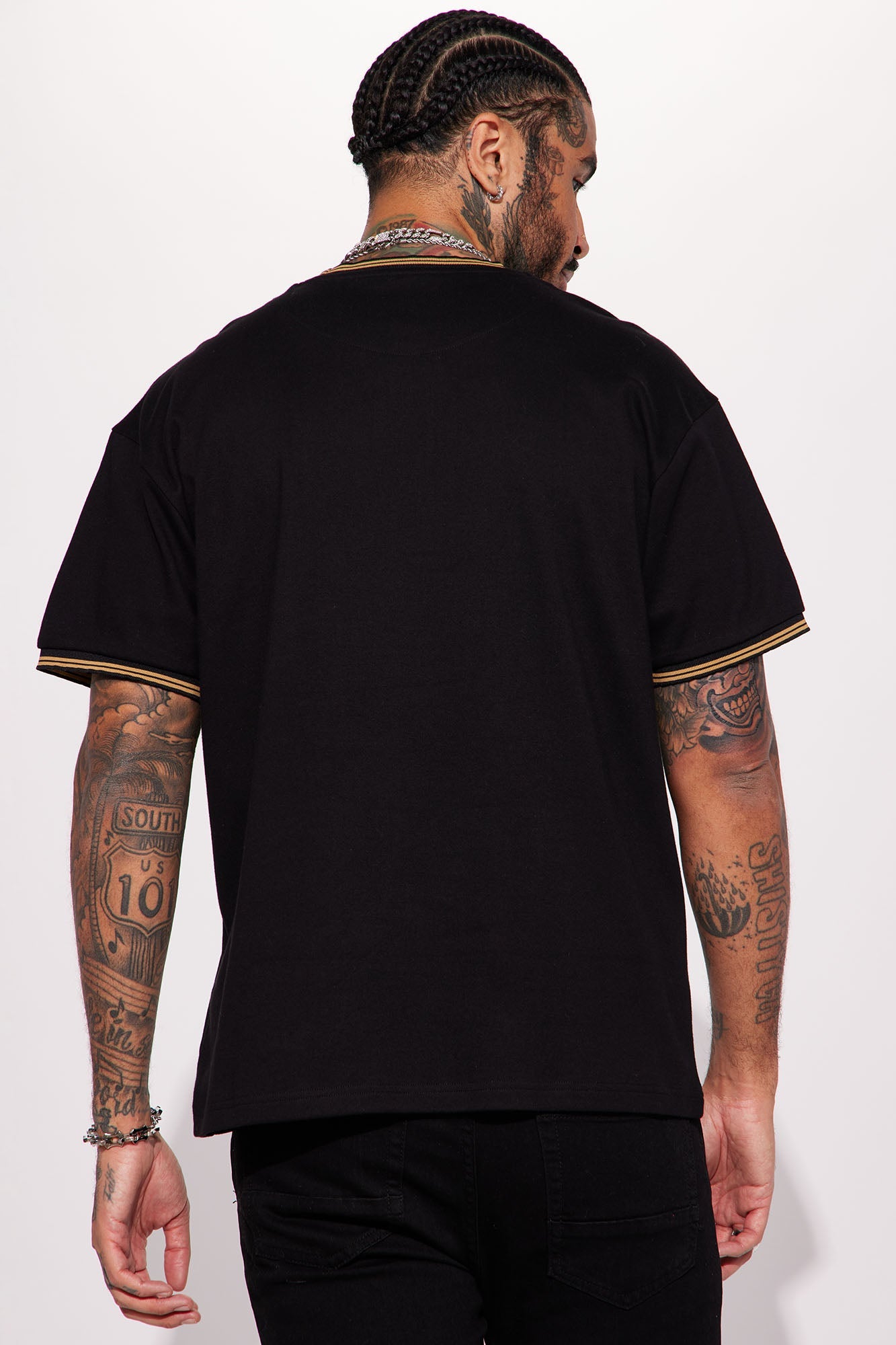 Pharaoh Short Sleeve Tee - Black image 4