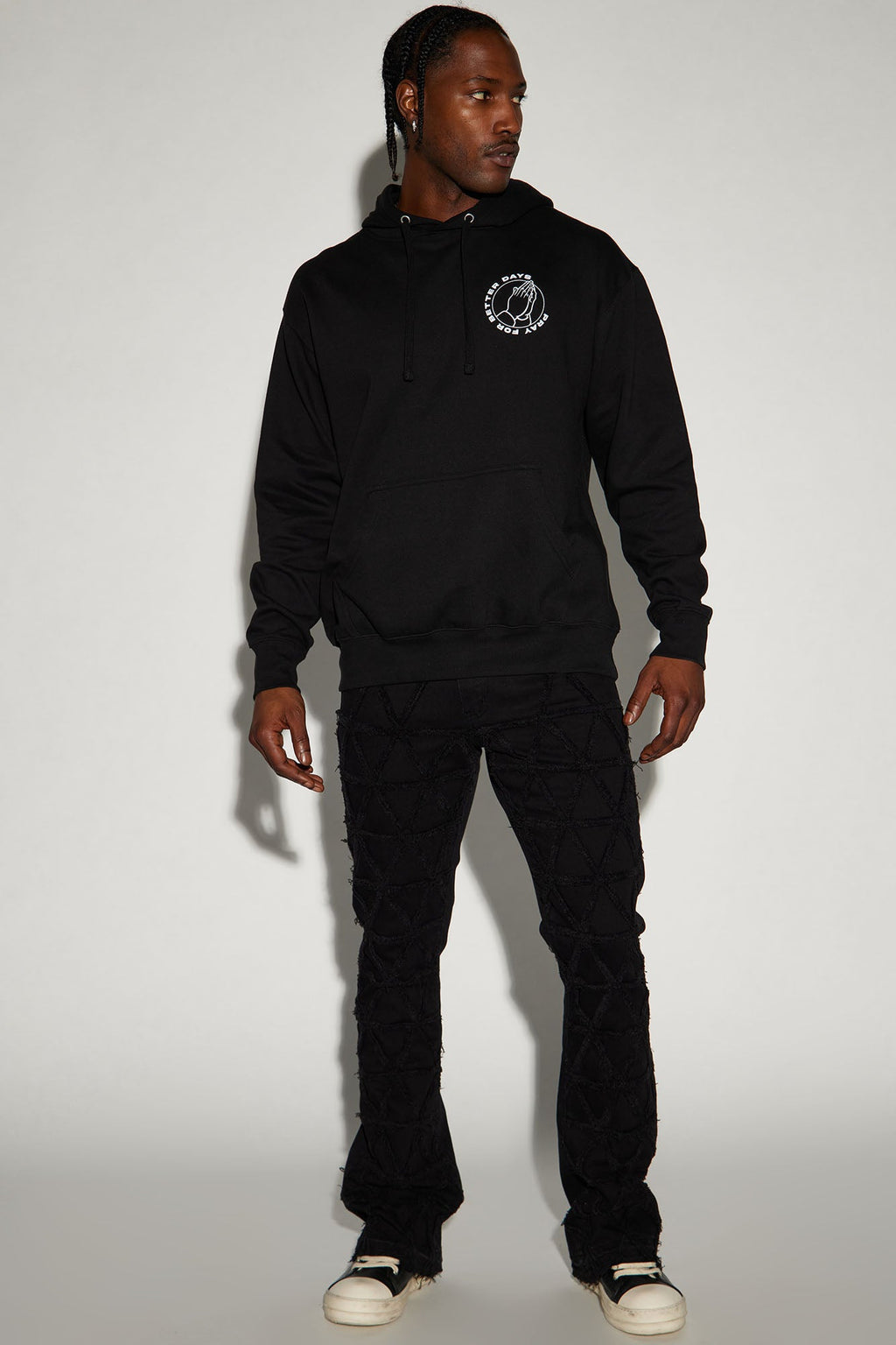 For The Birds Hoodie - Black image 2