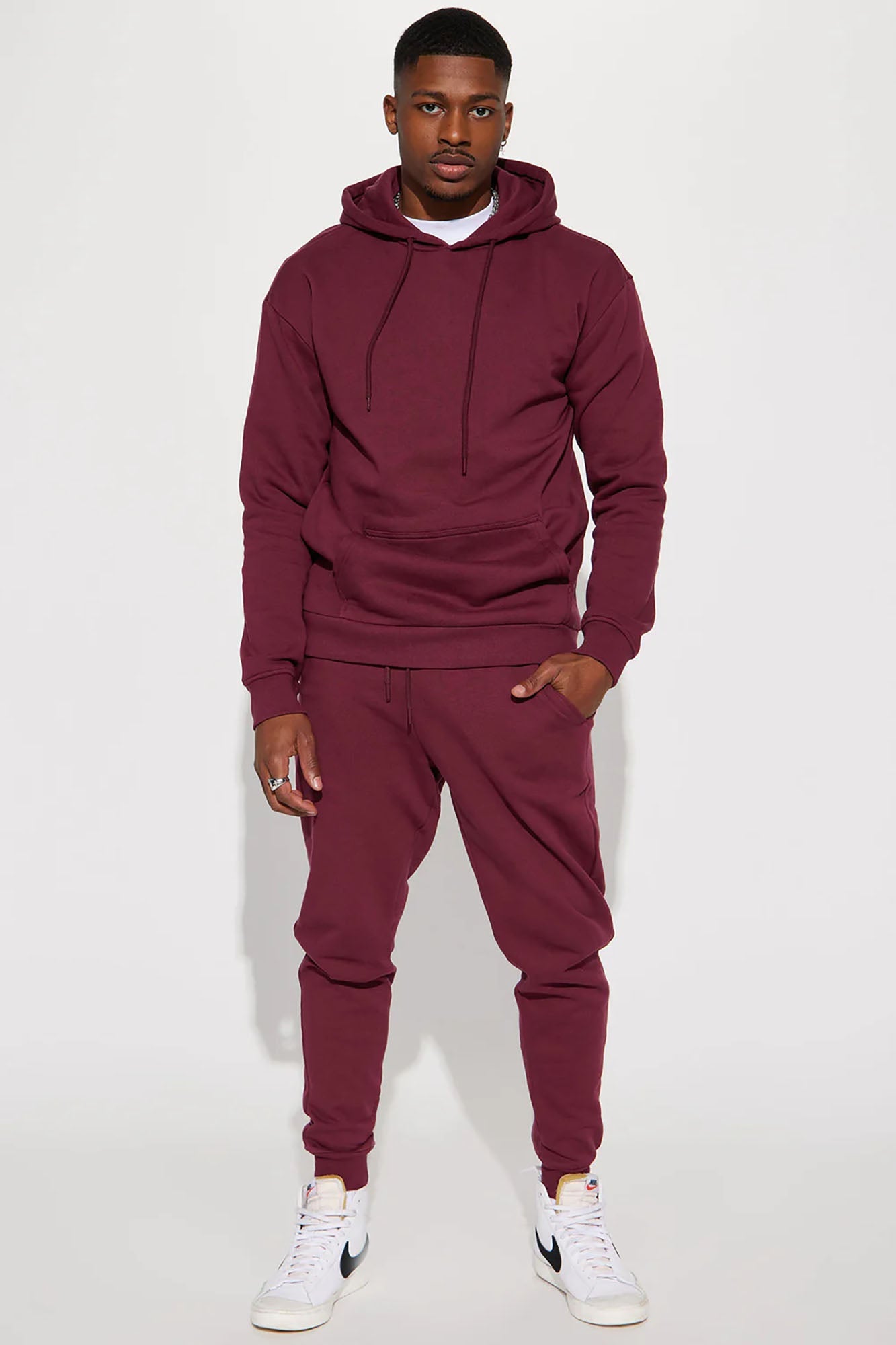 Tyson Hoodie - Burgundy image 2
