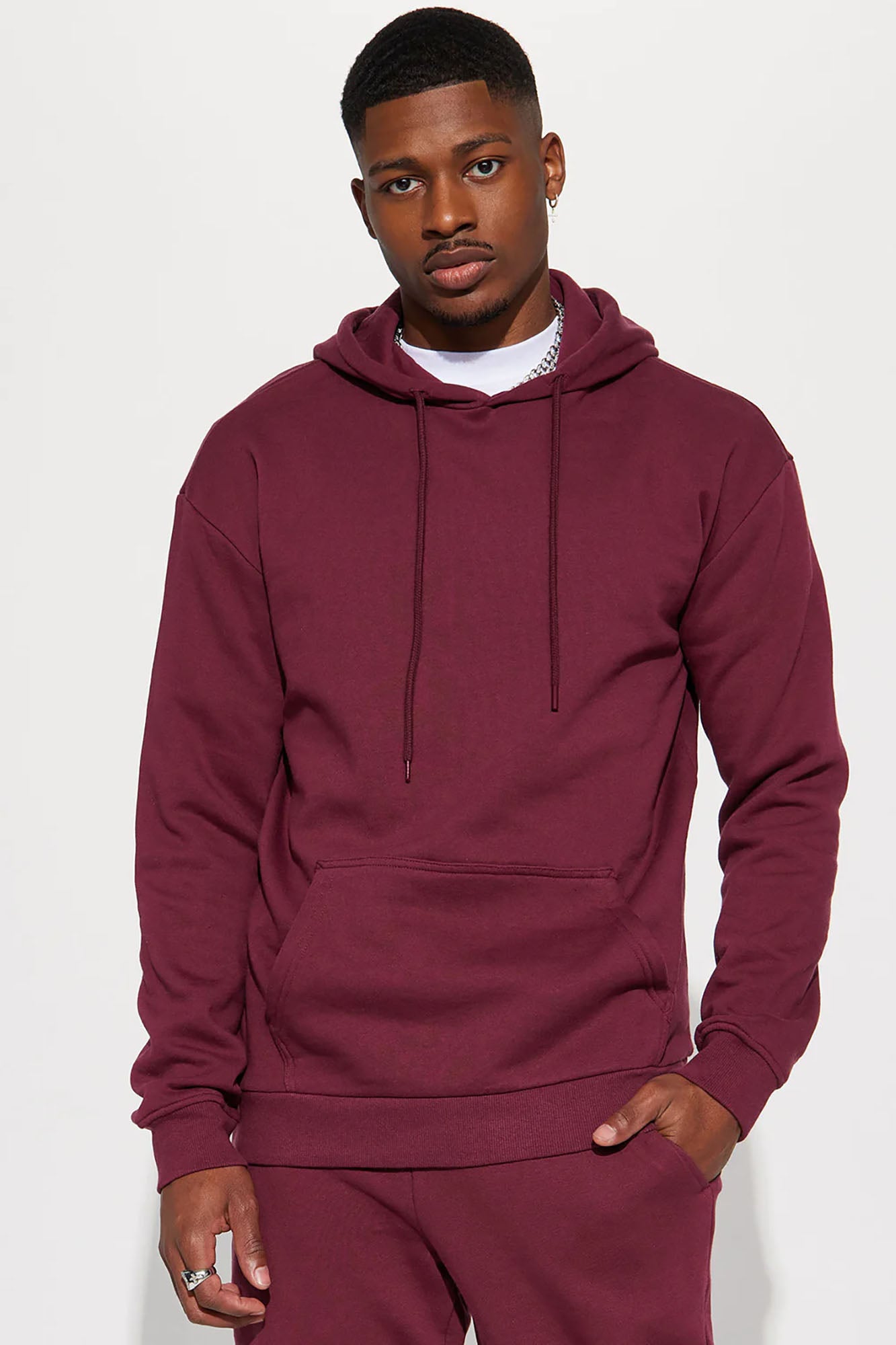 Tyson Hoodie - Burgundy image 1