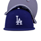 Los Angeles Dodgers Dark Royal Blue 1974 World Series Cooperstown New Era 59Fifty Fitted