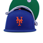 New York Mets Light Royal Blue Green Bottom New Era 59Fifty Fitted