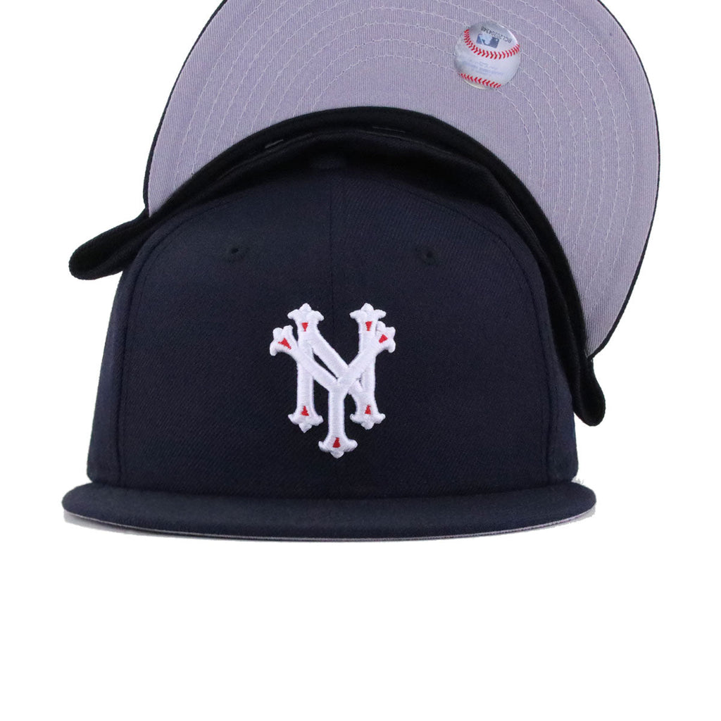 New York Giants Navy BONE New Era 59Fifty Fitted