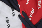 Evisu Kuro Colorblock All-Over Logo Print Hoodie