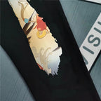Evisu Kuro Koi Fish Oversized M-Logo Ukiyo-e Graphic Jogger Sweatpants