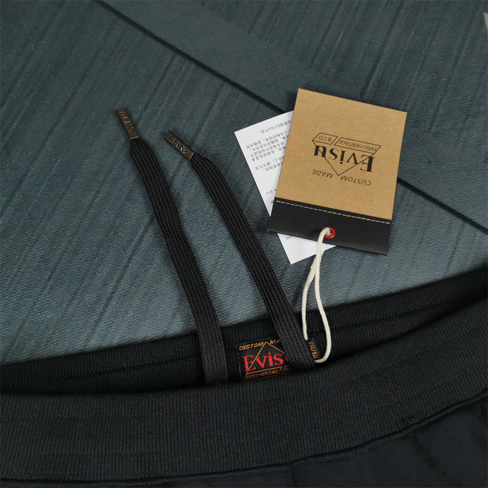 Evisu Kuro Daruma Trio Jogger Sweatpants — EVISU Did Everything Arch & Osaka Japan EST.1991
