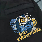 Evisu Kuro Graffiti Daruma Jogger Sweatpants — Spray Can & Did Everything Back
