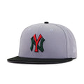 New York Yankees Grey Black FIRENZE New Era 59Fifty Fitted