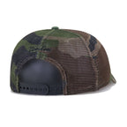 New York Yankees Woodland Camouflage New Era 9Forty A-Frame Trucker Snapback