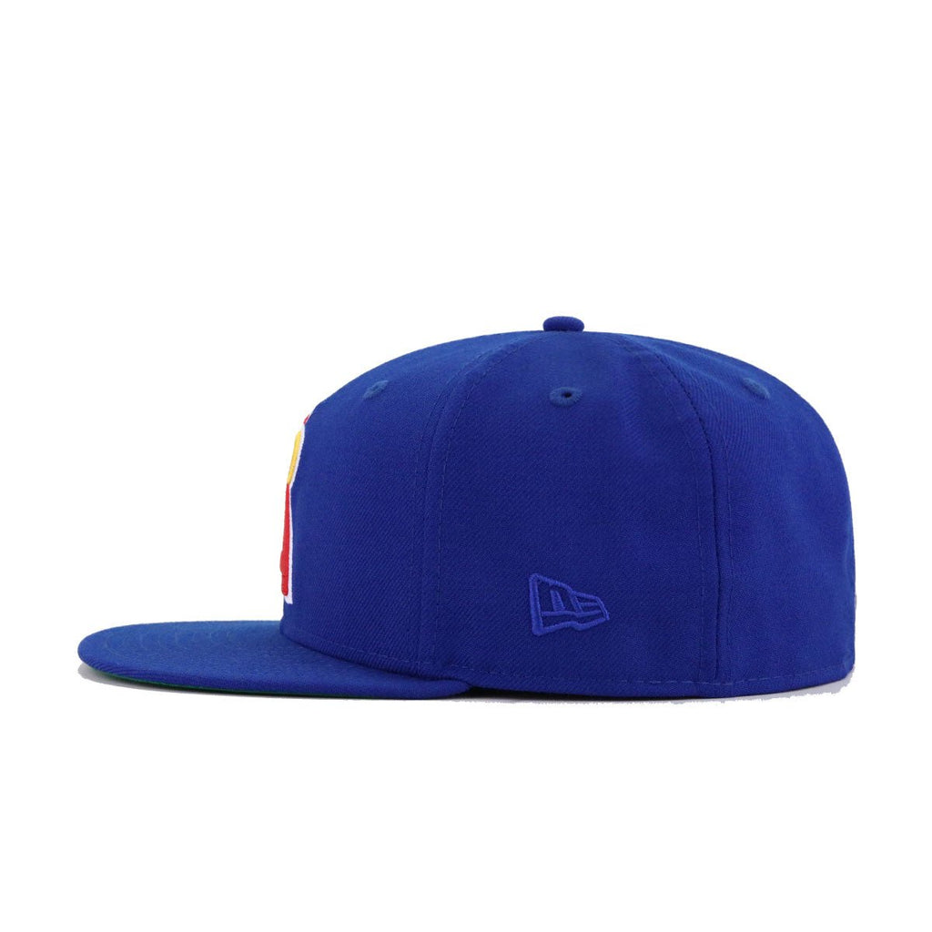Los Angeles Angels Light Royal Blue 1989 Green Bottom New Era 59Fifty Fitted