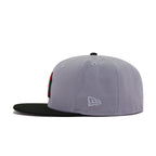 New York Yankees Grey Black FIRENZE New Era 59Fifty Fitted