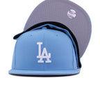 Los Angeles Dodgers Sky Blue New Era 59Fifty Fitted
