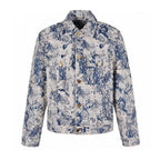LOUIS VUITTON Floral Jacquard Denim Jacket