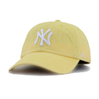 New York Yankees Maize 47 Brand Clean Up Dad Hat