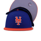 New York Mets Light Royal Blue Orange 2013 New Era 59Fifty Fitted