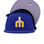 Seattle Mariners Light Royal Blue 1977 New Era 59Fifty Fitted