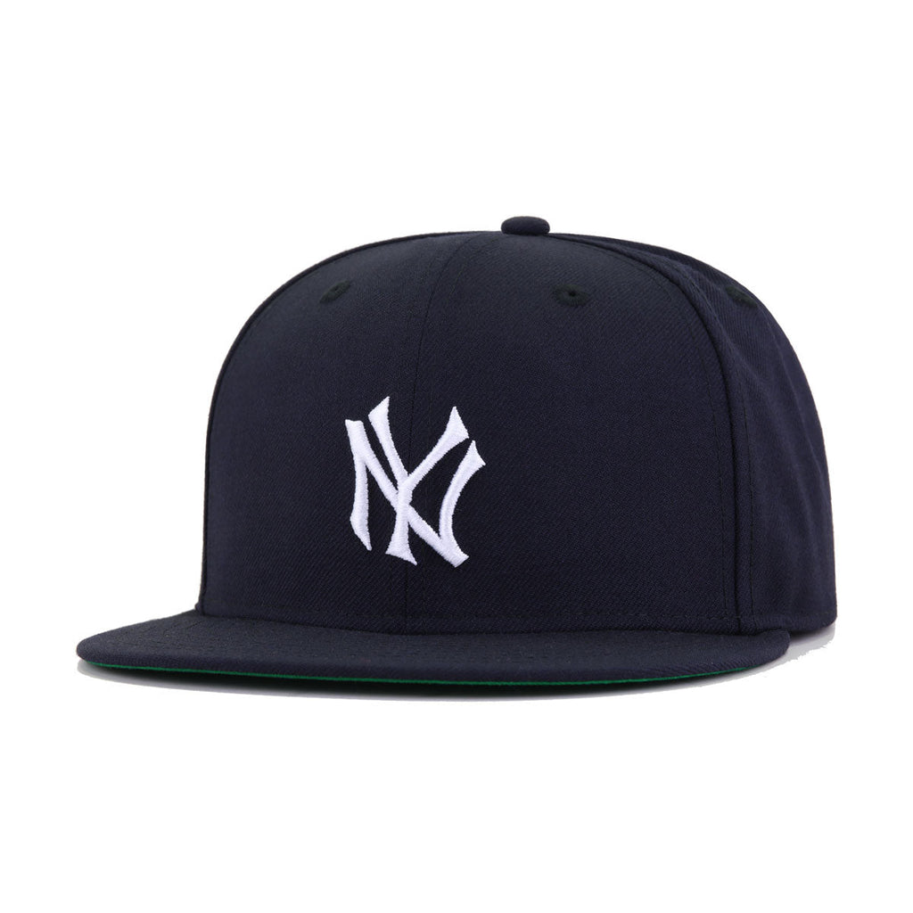 New York Yankees Navy 1912 Road Green Bottom New Era 59Fifty Fitted