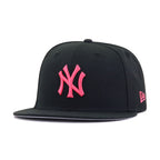 New York Yankees Black Lava Red Logo New Era 59Fifty Fitted