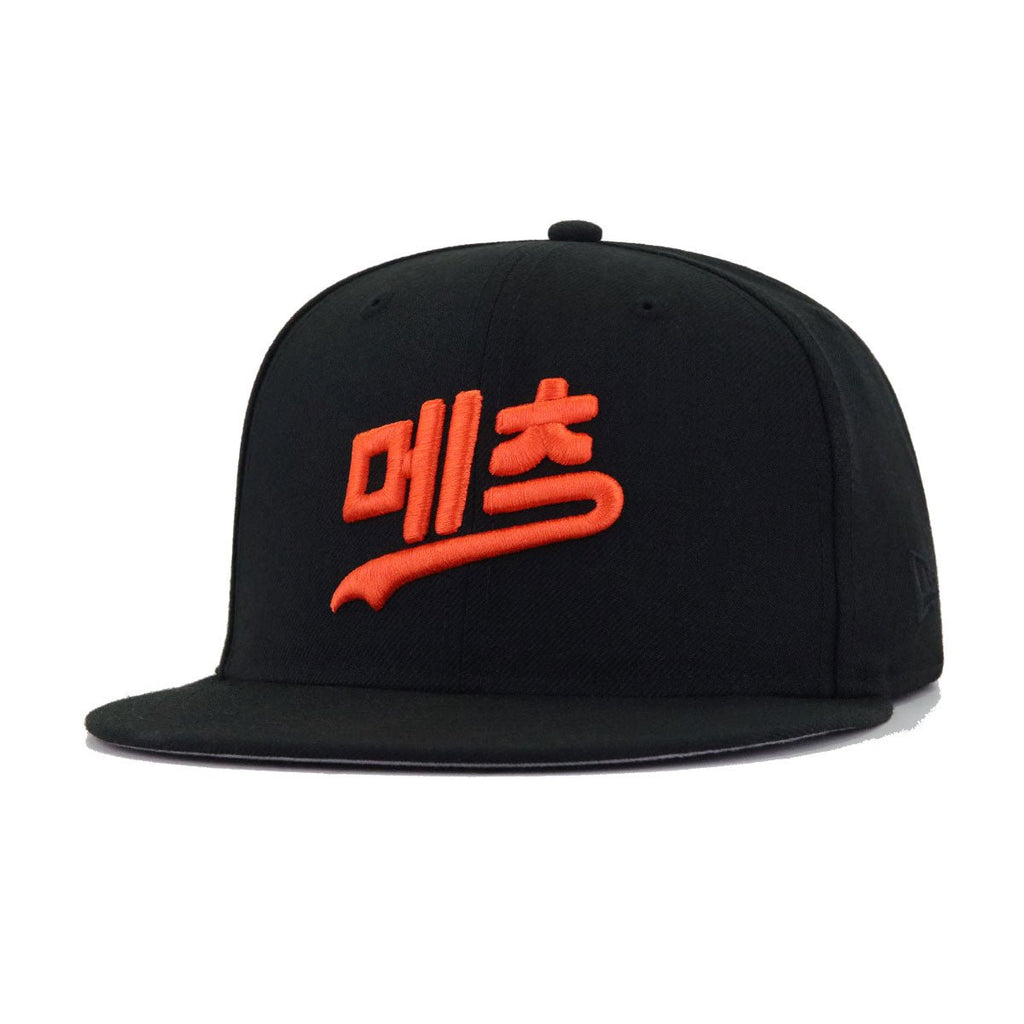 New York Mets Black MECCHU New Era 59Fifty Fitted