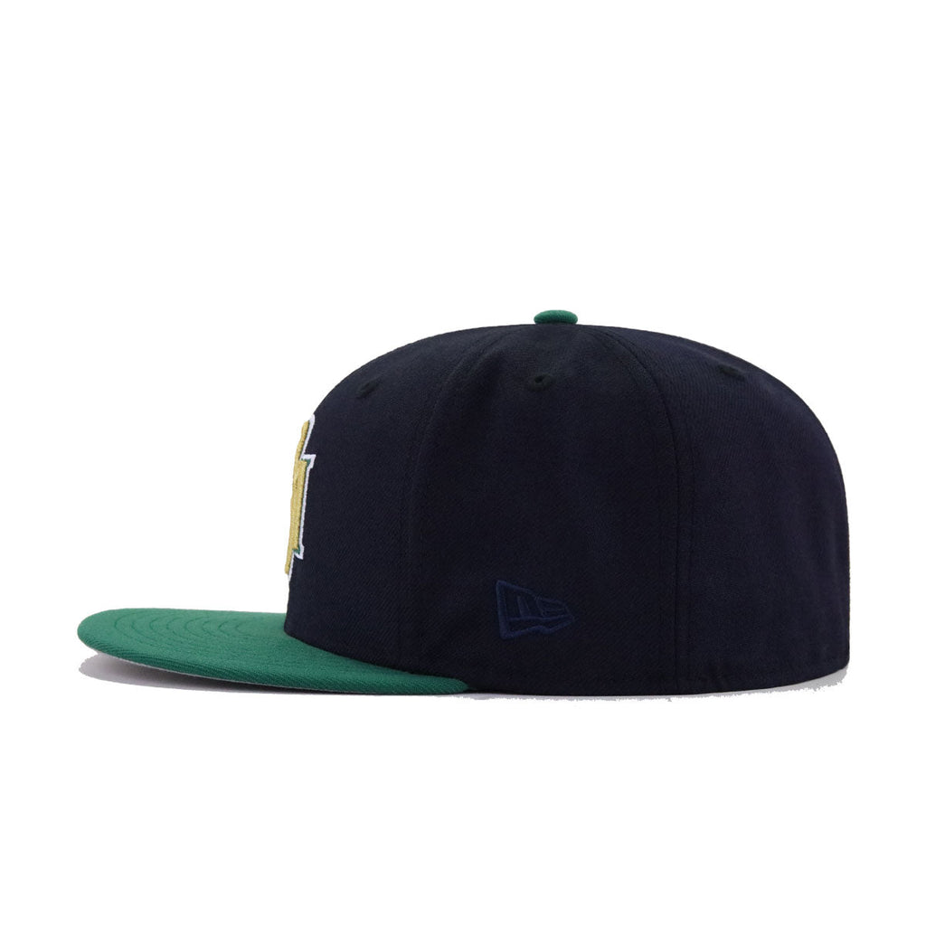 Milwaukee Brewers Navy Emerald Green 1994 New Era 59Fifty Fitted