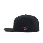 New York Yankees Black Lava Red Logo New Era 59Fifty Fitted