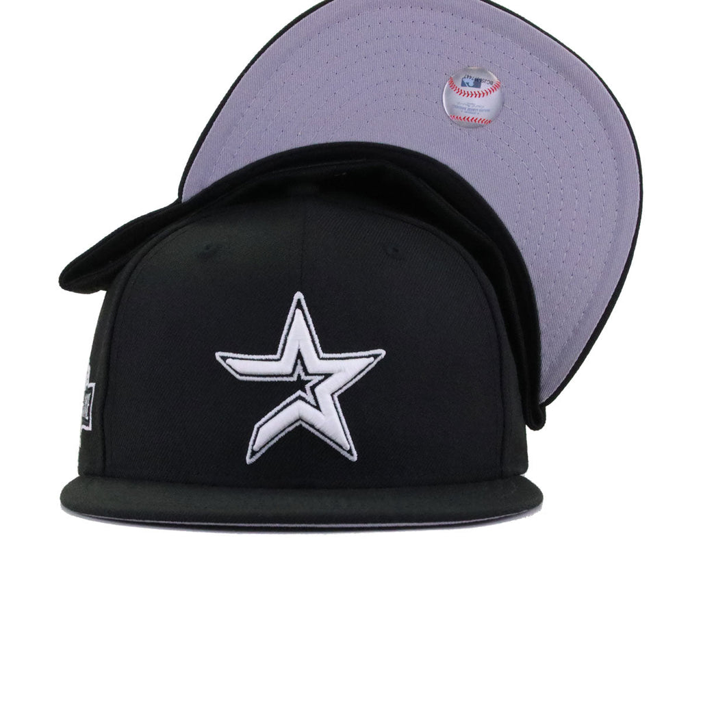 Houston Astros Black Glow in the Dark 2004 All Star Game New Era 59Fifty Fitted