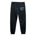 Evisu Kuro Denim EST.1991 Osaka Varsity Badge Jogger Sweatpants — Ice Blue M-Seagull Crest