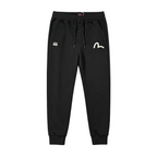 Evisu Kuro Daruma Duo Jogger Sweatpants — M-Seagull Front & EVISU Did Everything Back