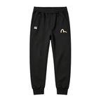 Evisu Kuro Koi Fish Oversized M-Logo Ukiyo-e Graphic Jogger Sweatpants