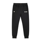 Evisu Kuro Denim Kitsune Daruma Sticker Collage M-Logo Graphic Jogger Sweatpants