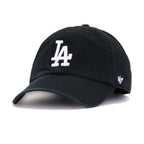 Los Angeles Dodgers Black 47 Brand Clean Up Dad Hat