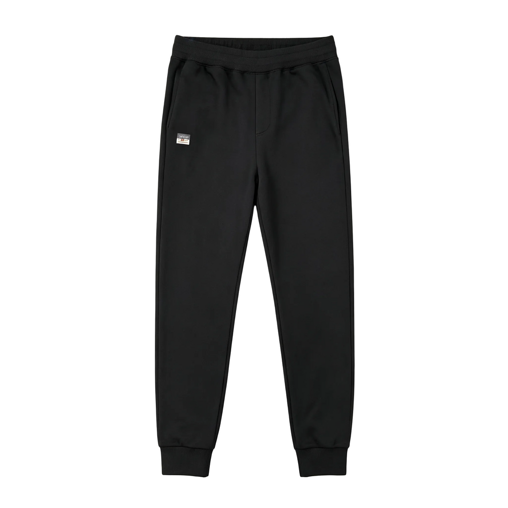 Evisu Kuro Cream M-Seagull Dual Daruma & Kitsune Graffiti Graphic Jogger Sweatpants