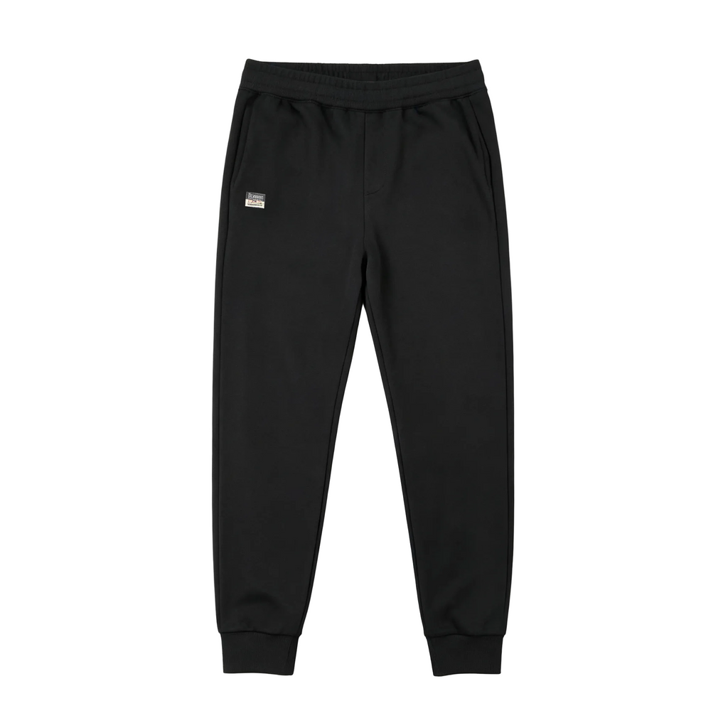 Evisu Kuro Gold Lotus & Mon Crest M-Logo Graphic Jogger Sweatpants