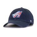 Los Angeles Angels Navy Cooperstown 47 Brand Clean Up Dad Hat
