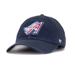 Los Angeles Angels Navy Cooperstown 47 Brand Clean Up Dad Hat