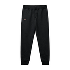 Evisu Kuro Tokyo/Osaka Seagull Script Jogger Sweatpants — Hidden Drawstring & Heritage Badge