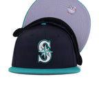 Seattle Mariners Navy Northwest Green New Era 9Fifty Snapback