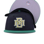 Milwaukee Brewers Navy Emerald Green 1994 New Era 59Fifty Fitted