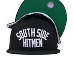 Chicago White Sox Black South Side Hitmen Green Bottom New Era 59Fifty Fitted