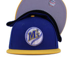 Seattle Mariners Light Royal Blue A Gold 1987 ALT New Era 59Fifty Fitted