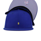 Seattle Mariners Light Royal Blue SUPER MICRO New Era 59Fifty Fitted