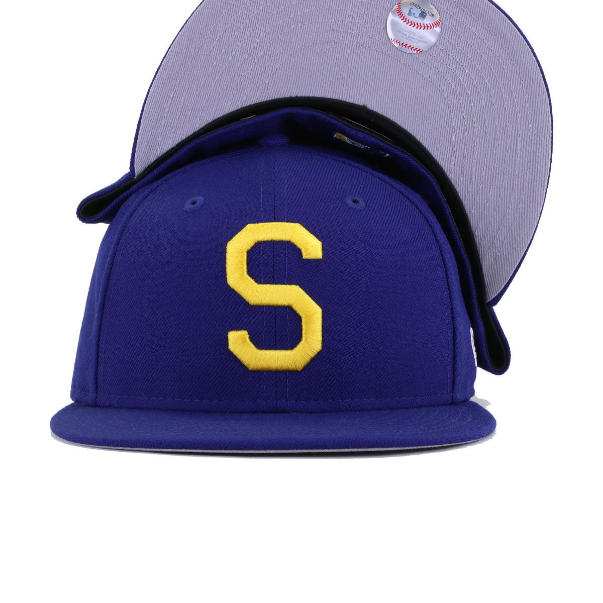 Seattle Pilots Dark Royal Blue 1969 New Era 59Fifty Fitted