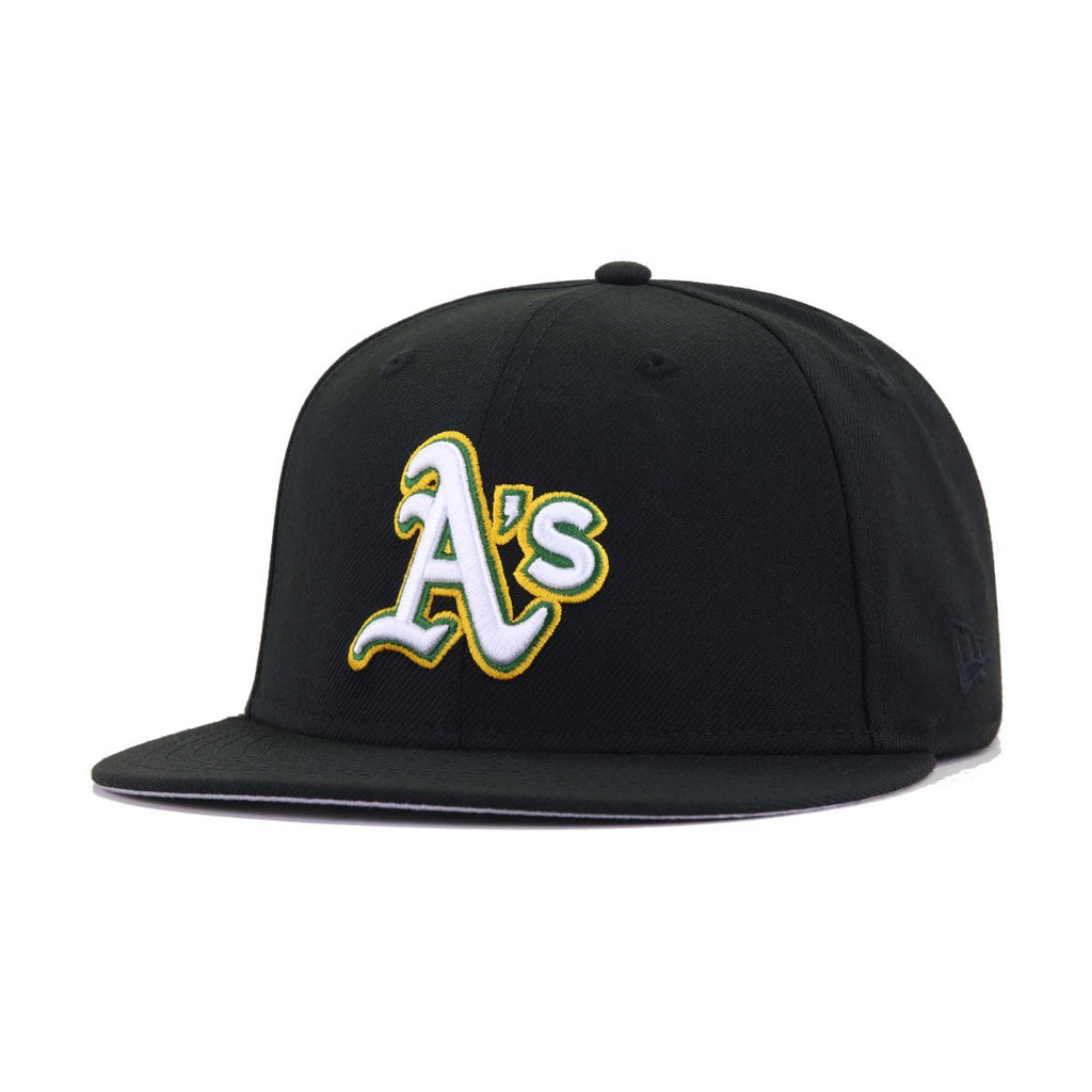 Oakland Athletics Black 2008 New Era 59Fifty Fitted