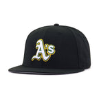Oakland Athletics Black 2008 New Era 59Fifty Fitted