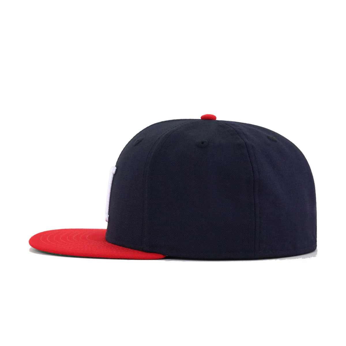 Milwaukee Braves Navy Scarlet 1953 Green Bottom New Era 59Fifty Fitted