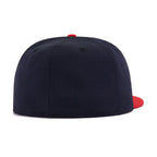 Milwaukee Braves Navy Scarlet 1953 Green Bottom New Era 59Fifty Fitted