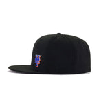 New York Mets Black Flawless New Era 59Fifty Fitted